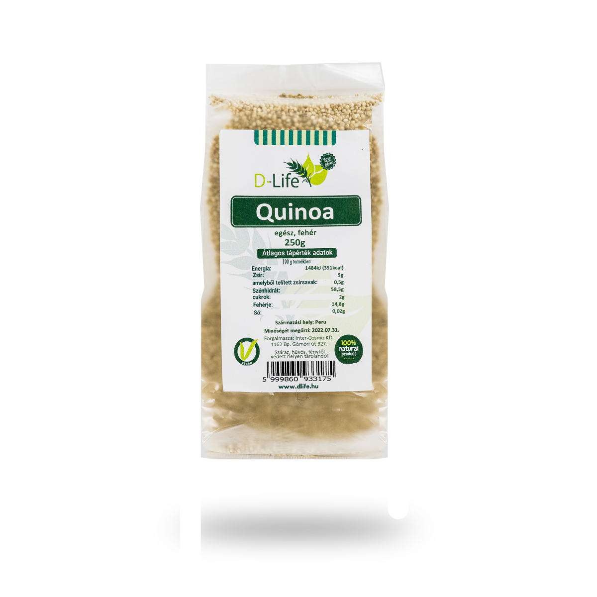 Quinoa  250g Lejárat: 2023.08.31.