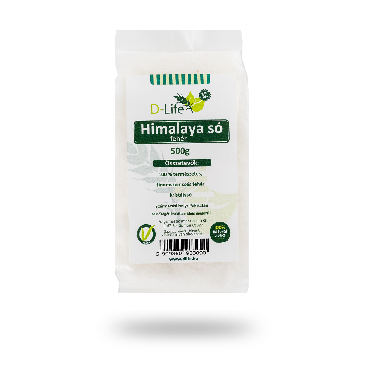 Himalaya salt white, not colored 500g