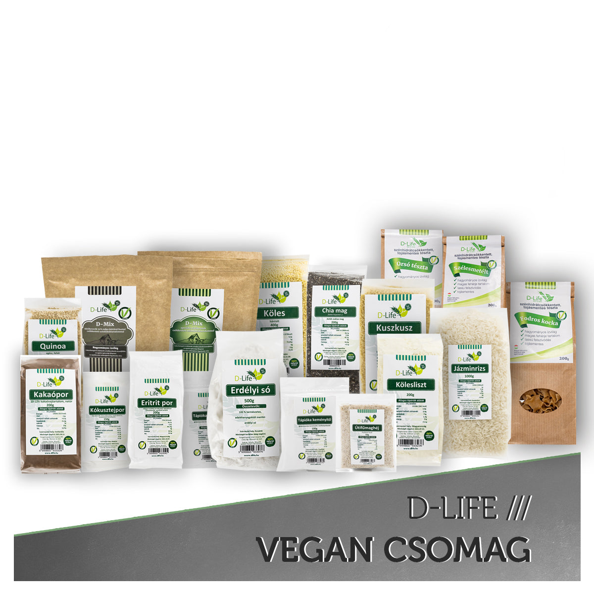 D-Life vegan package